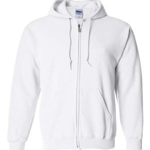 Custom Full-Zip Hooded Sweatshirt For Woman