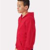 Custom Full-Zip Hooded Sweatshirt for Youth Boy.