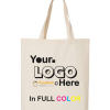 CUSTOM ECONOMICAL TOTE BAGS WITH LOGO YOUR LOGO HERE