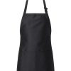 CUSTOM FULL LENGTH APRON WITH POUNCH POCKET WITH LOGO