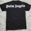 PALM ANGELS MEN'S BLACK T-SHIRTS BACK, Playera palm angels negra para hombre