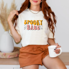 Custom Halloween Spooky babe natural T-Shirts