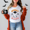 Custom Halloween spooky babe v2 white T-Shirts
