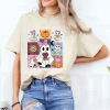 custom halloween coquette cute gosths colors desingn natural t-shirt