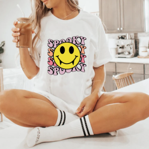 custom halloween spooky halloween white t-shirt new