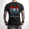 Custom Black Shirt Red Thug Life Michael Myers, Jason, Frankstein, It, Freddy Back