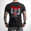 Custom Black Shirt Red Thug Life Michael Myers, Jason, Freddy, It Back