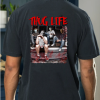 Custom Black Shirt Red Thug life Michael Myers, Jason, Freddy, It Back1