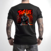 Custom Black T-Shirt Thug life Jason Back