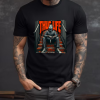 Custom Black T-Shirt Thug life Michael Myers Front
