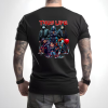 Custom Shirt Thug Life Michael Myers, Jason, Scary Movie Red Back