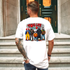 Custom White Shirt Red Thug life Michael Myers, Scream, Jason, It, Chucky Back