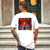 Custom White T-Shirt Thug life Chucky Back