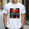 Custom White T-Shirt Thug life It Front
