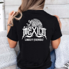 Playera Negra Personalizada México Lindo y Querido Blanco con Aguila Para Mujer2