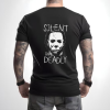 Custom Black T-Shirt Silent But Deadly Back