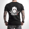 Custom Black T-Shirt Thirillkill Back