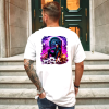Custom White T-Shirt Jason kill Myers Back