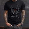 Black Man T-shirt with hands and text.